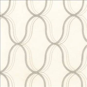 Kasmir Fabric Wavefront Platinum