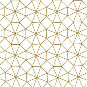 Kasmir Fabric Webwork Gold