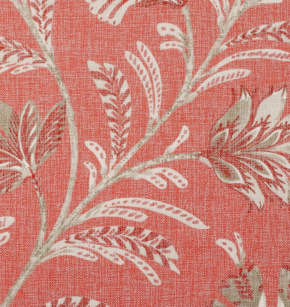 Roth & Tompkins Fabric West Indies Raspberry