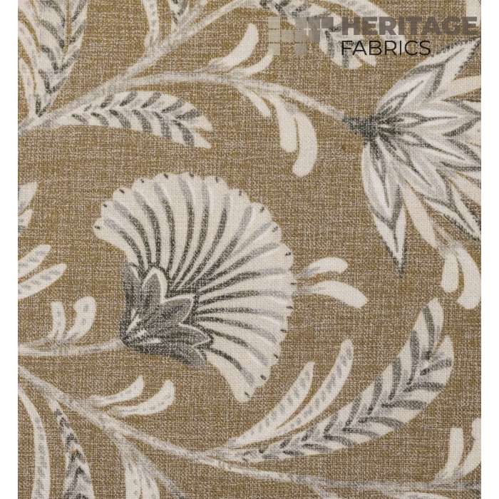 West Indies Rattan by Heritage Fabric - 72% Polyester 28% Cotton India 51,000 Horizontal: 18" and Vertical: 18" 54" - Fabric Carolina -