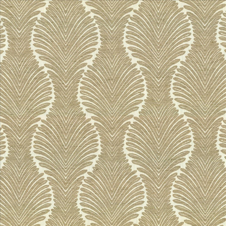 West Palm Beige by Kasmir Designer Fabric 5112 59% Polyester
41% Cotton
 INDIA </p><p>Repeat: Horizontal: 13 4/8 inches and Vertical: 17 inches 53 - 55 - Swanky Fabrics -