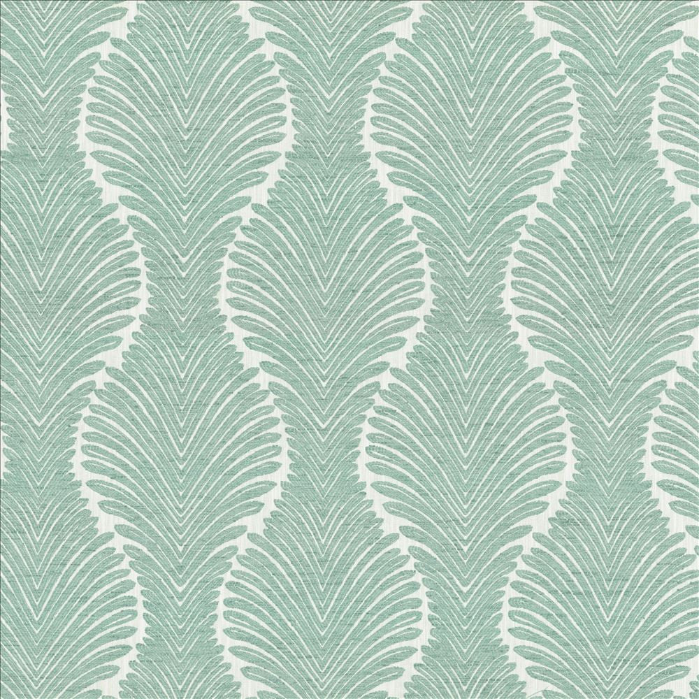 West Palm Mist by Kasmir Designer Fabric 5114 59% Polyester 41% Cotton INDIA 26,000 Martindale Cycles Horizontal: 13 4/8 inches and Vertical: 17 inches 53 - 55 - Swanky Fabrics -