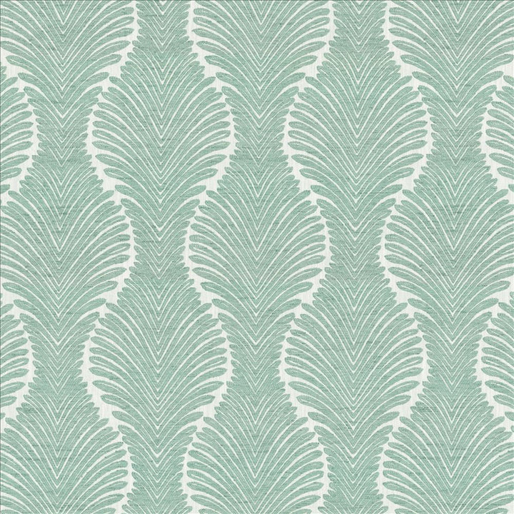 West Palm Mist by Kasmir Designer Fabric 5114 59% Polyester
41% Cotton
 INDIA 26,000 Martindale Cycles </p><p>Repeat: Horizontal: 13 4/8 inches and Vertical: 17 inches 53 - Swanky Fabrics -