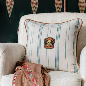 Mind the Gap Pillow Mind The Gap WICHITA STRIPES Cushion (LC40160)