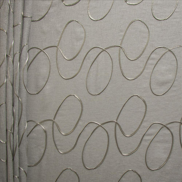Willamina Smoke  by Kasmir Designer Fabric 1465 100% Polyester
 TURKEY Not Tested Horizontal: 10 2/8 inches and Vertical: 12 inches 126  - Swanky Fabrics -