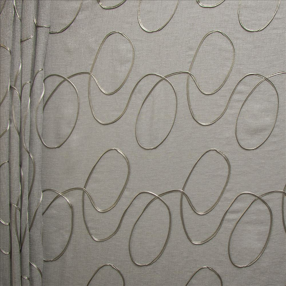 Willamina Smoke by Kasmir Designer Fabric See sample 100% Polyester
 TURKEY Not Tested </p><p>Repeat: Horizontal: 10 2/8 inches and Vertical: 12 inches 126 - Swanky Fabrics -