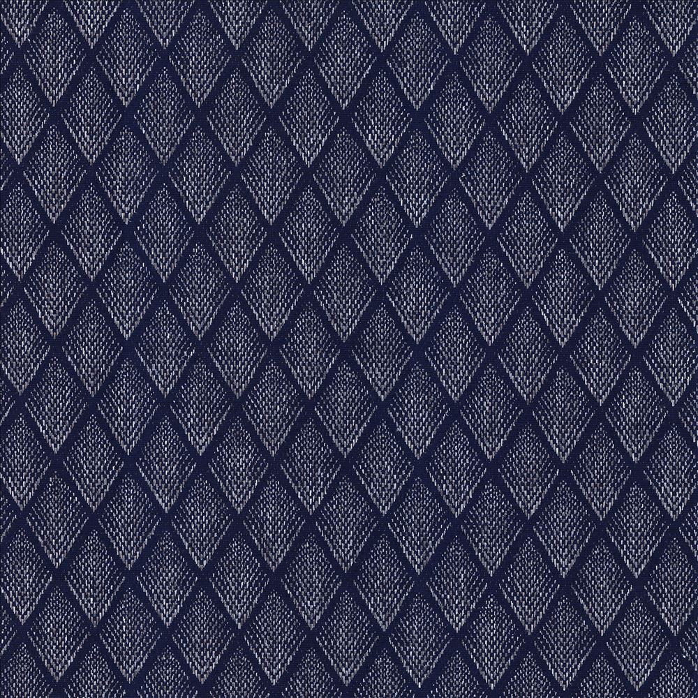 Winamac Navy  by Kasmir Designer Fabric 5185 100% Polyester  TURKEY  </p><p>Repeat: Horizontal: 1 6/8 inches and Vertical: 2 6/8 inches 54  - Swanky Fabrics -