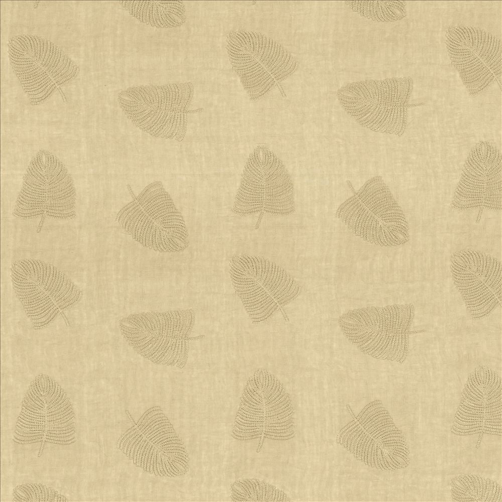 Windblown Sand  by Kasmir Designer Fabric 1443 65% Linen
35% Cotton
Embroidery
56% Linen
37% Viscose
7% Polyester
 INDIA Not Tested Horizontal: 13 4/8 inches and Vertical: 15 2/8 inches 54  - Swanky Fabrics -