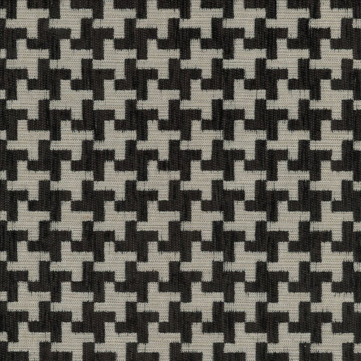 Windmill Carbon by Kasmir Designer Fabric 1438 42% Acrylic
33% Polyester
25% Cotton
 TURKEY 31,000 Martindale Cycles </p><p>Repeat: Horizontal: 1 3/8 inches and Vertical: 1 3/8 inches 54 - Swanky Fabrics -