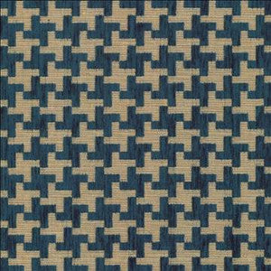 Kasmir Fabric Windmill Prussian