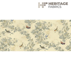 Heritage Fabric Windsong Cotton Ivory