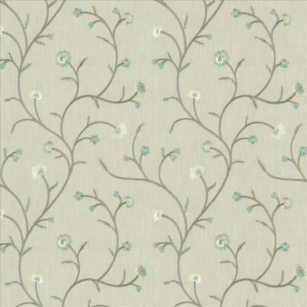 Woburn Park Crystal by Kasmir Designer Fabric 1458 52% Cotton
48% Polyester
 INDIA </p><p>Repeat: Horizontal: 8 6/8 inches and Vertical: 9 2/8 inches 54 - Swanky Fabrics -