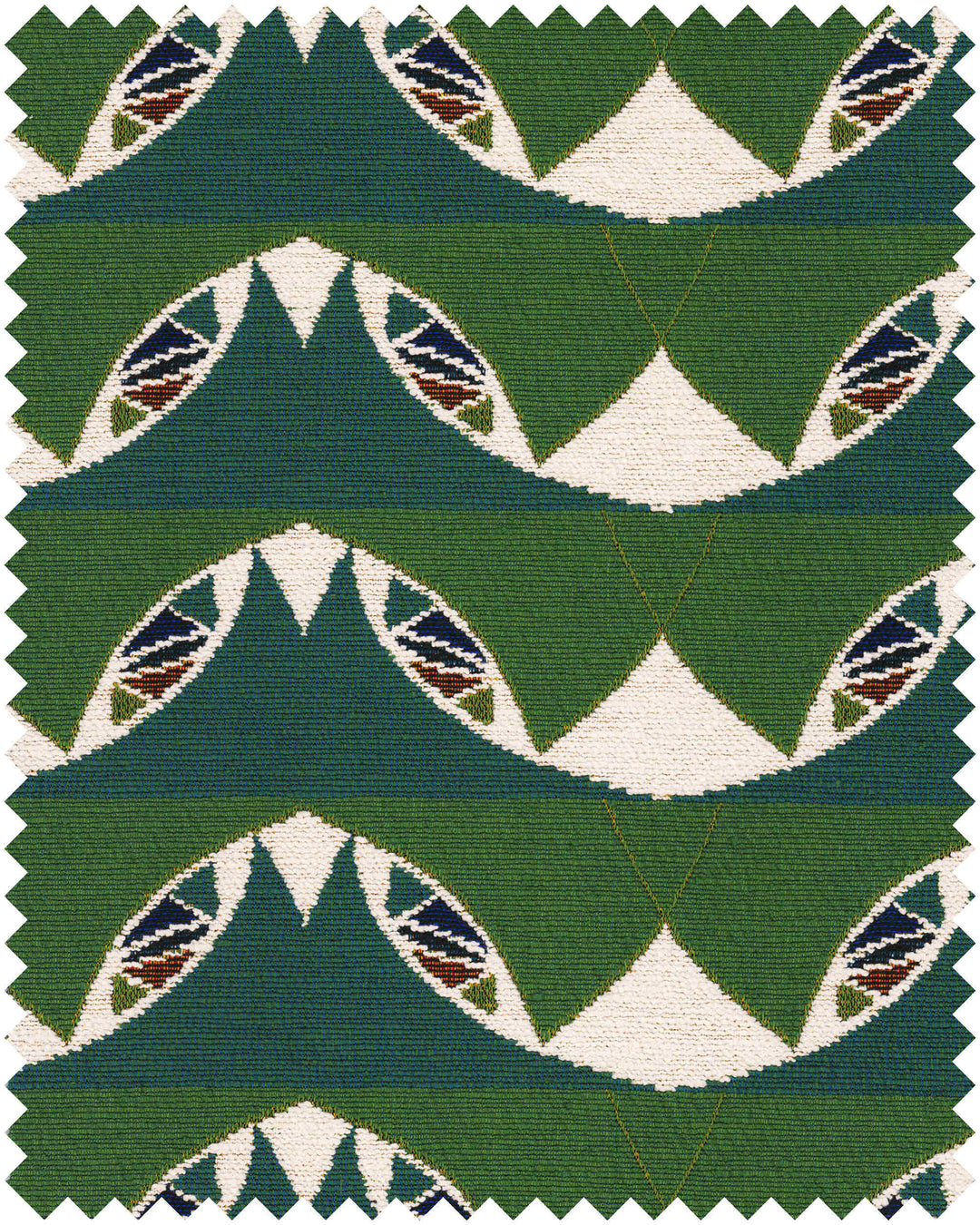 WOODS GATE Woven Fabric (FB00188) by Mind The Gap | FB00188 | TRANSYLVANIAN RHAPSODY | Blue, White, Green | Meter | 137(±5%)x100 | (W)45.5 x (L)37cm / (W)17.9 x (L)14.5 in | Tumble Wash | 12% Polyamide, 85% Cotton, Other Fibers | Fabric Carolina | https://www.fabriccarolina.com/