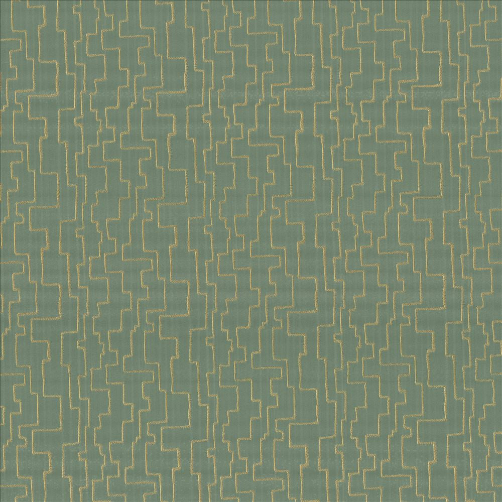 Woodwright Mermaid by Kasmir Designer Fabric 1442 98% Polyester
2% Lycra
 INDIA </p><p>Repeat: Horizontal: 4 7/8 inches and Vertical: 4 2/8 inches 58 - 59 - Swanky Fabrics -