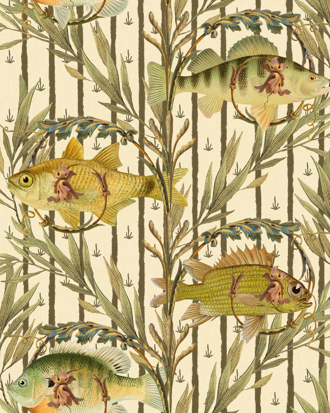 Sweetwater Fishes wallpaper by Mind the Gap (WP20720), swatch