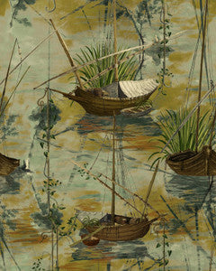 Mind the Gap Wallpaper Mind The Gap   MOORED BOATS Green Bay   (WP20725)