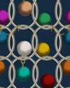 Mind the Gap Wallpaper INCATENATO Blu (WP20839)