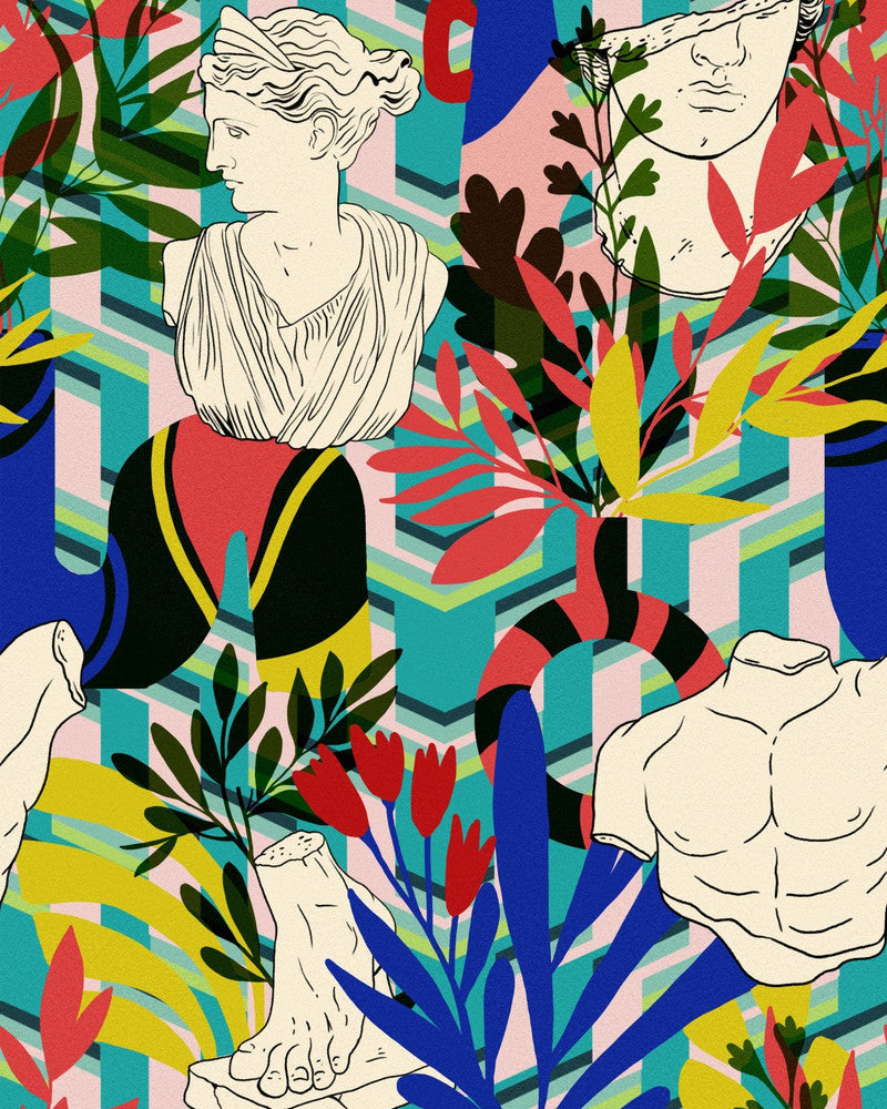 Mind The Gap Wallpaper STATUARIO Blu Wallpaper (WP20856) | WP20856 | LA DOLCE VITA | 1 roll x 20.47 x 354.33 in | 0.52m / 20.5in | 9m / 354in | 4.68mp | 70cm / 27.6in | Black, Green, Indigo, Ivory, Ochre, Pink, Red, Turquoise | Textured Matte | Paste the wall | 1-roll in a box | Fabric Carolina | https://www.fabriccarolina.com/
