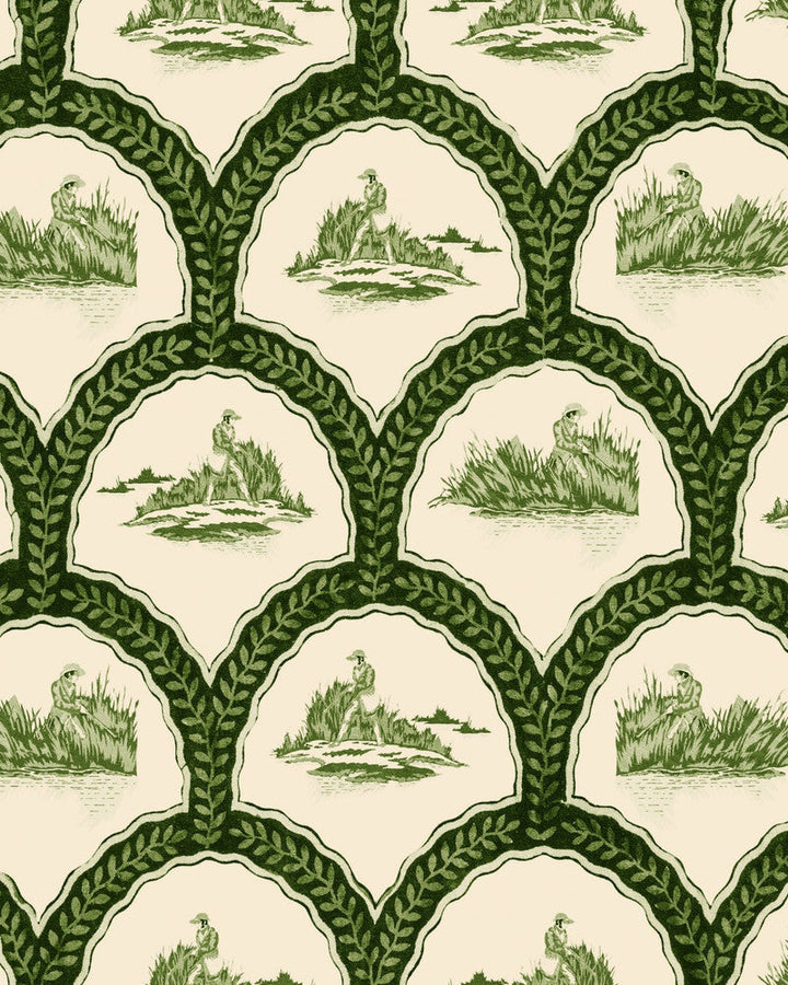 Mind The Gap Wallpaper THE HUNTER Artichoke Wallpaper (WP30158) | WP30158 | THE WETLANDS | 1 roll x 20.5x393.7 in | 0.52m / 20.5in | 10m / 393.7in | 4.68mp | 52cm / 20.5in | Artichoke, Beige, Green | Non-woven | Paste the wall | 1-roll in a box | Fabric Carolina | https://www.fabriccarolina.com/