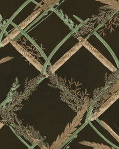 Mind the Gap Wallpaper Mind The Gap   ORNAMENTAL REED Anthracite   (WP30163)
