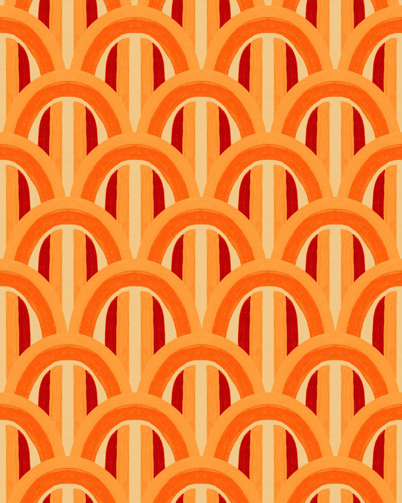 Estivo Agosto Wallpaper by Mind the Gap Designer Wallpaper LA DOLCE VITA Satin Matte Made in Europe Paste the wall 1 roll x 20.5 x 10.9 yards - Swanky Fabrics -