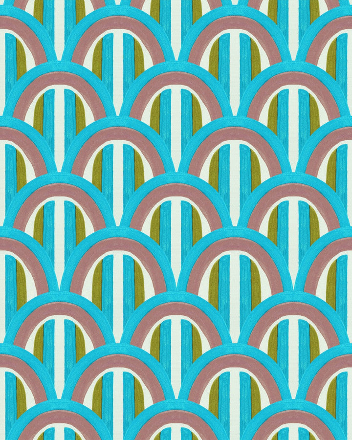 Estivo Maggio Wallpaper by Mind the Gap Designer Wallpaper LA DOLCE VITA Satin Matte Made in Europe Paste the wall 1 roll x 20.5 x 10.9 yards - Swanky Fabrics -