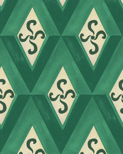 Mind the Gap Wallpaper Mind The Gap   GIRANDOLA Emerald   (WP30195)