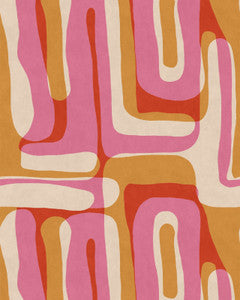 Mind the Gap Wallpaper Mind The Gap   NOSTALGIA Rosa   (WP30200)