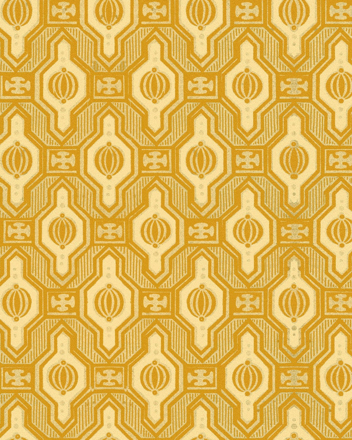 Palloncini Giallo Wallpaper by Mind the Gap Designer Wallpaper LA DOLCE VITA Satin Matte Made in Europe Paste the wall 1 roll x 20.5 x 10.9 yards - Swanky Fabrics -