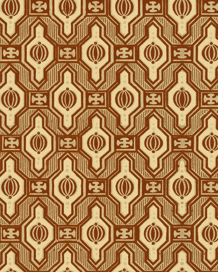 Palloncini Marrone Wallpaper by Mind the Gap Designer Wallpaper LA DOLCE VITA Satin Matte Made in Europe Paste the wall 1 roll x 20.5 x 10.9 yards - Swanky Fabrics -