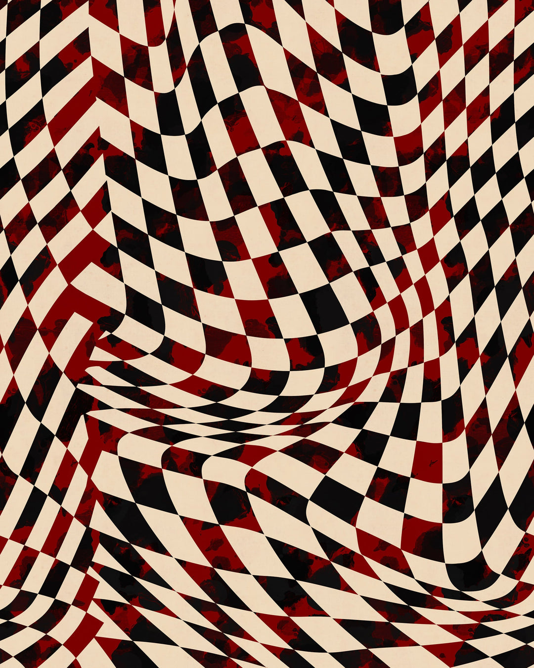SPONTANEITY Wallpaper (WP30250) by Mind The Gap | WP30250 | JAZZ LIVE | 1 roll x 52 x 1000 cm / 20.5 x 393.7in | 0.52m / 20.5in | 1000 cm / 393.7in | 5.20sqm / 55.9sq ft | 150cm / 59in | Black, Beige, Red | Non-woven Satin | Paste the wall | 1 roll in a box | Fabric Carolina | https://www.fabriccarolina.com/