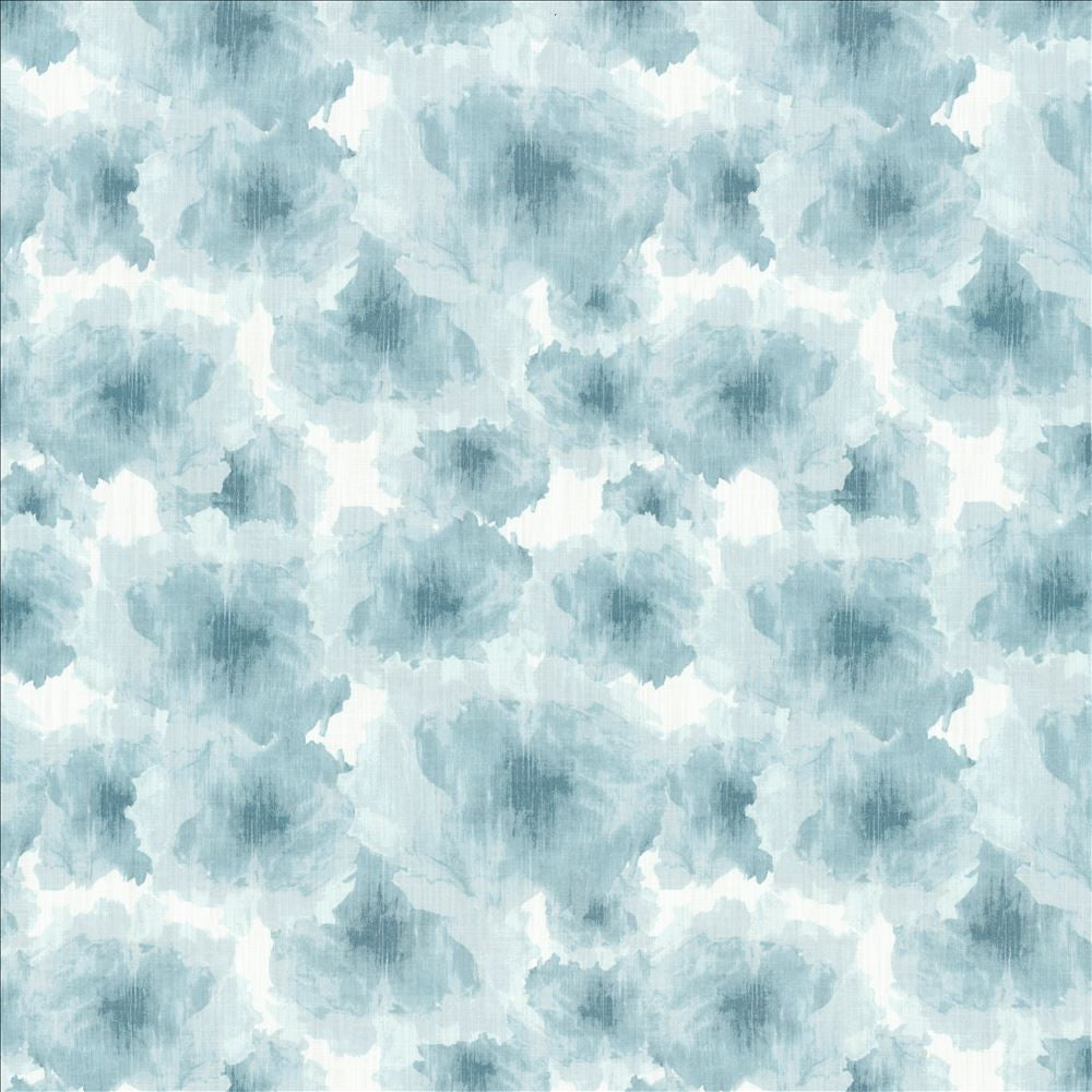 Yendi Aquamarine  by Kasmir Designer Fabric 1477 90% Cotton 10% Linen  PAKISTAN  </p><p>Repeat: Horizontal: 18 inches and Vertical: 18 inches 54  - Swanky Fabrics -