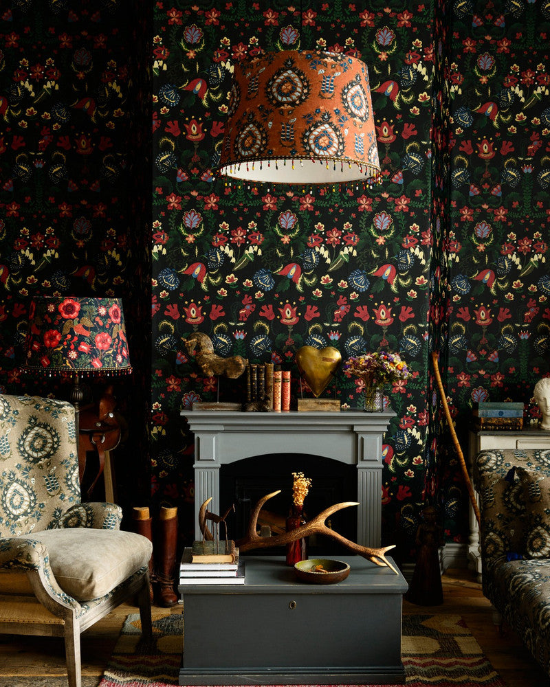 Zabola Wallpaper by Mind the Gap Designer Wallpaper TRANSYLVANIAN ROOTS Textured Matte Made in Europe Paste the wall 3 rolls x 20.5 x 3.25 yards - Swanky Fabrics -