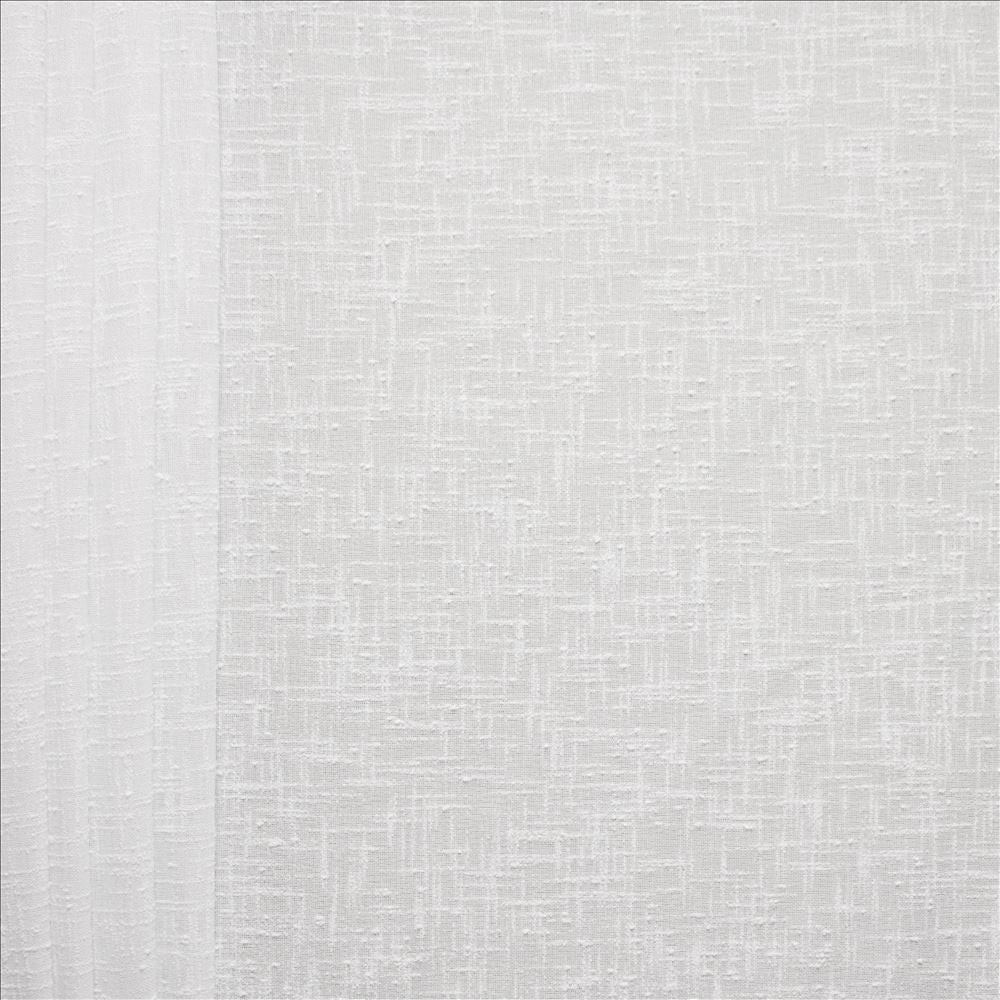 Zaria Snow by Kasmir Designer Fabric See sample 100% Polyester
 TURKEY Not Tested </p><p>Repeat: Horizontal: N/A and Vertical: N/A 118 - Swanky Fabrics -