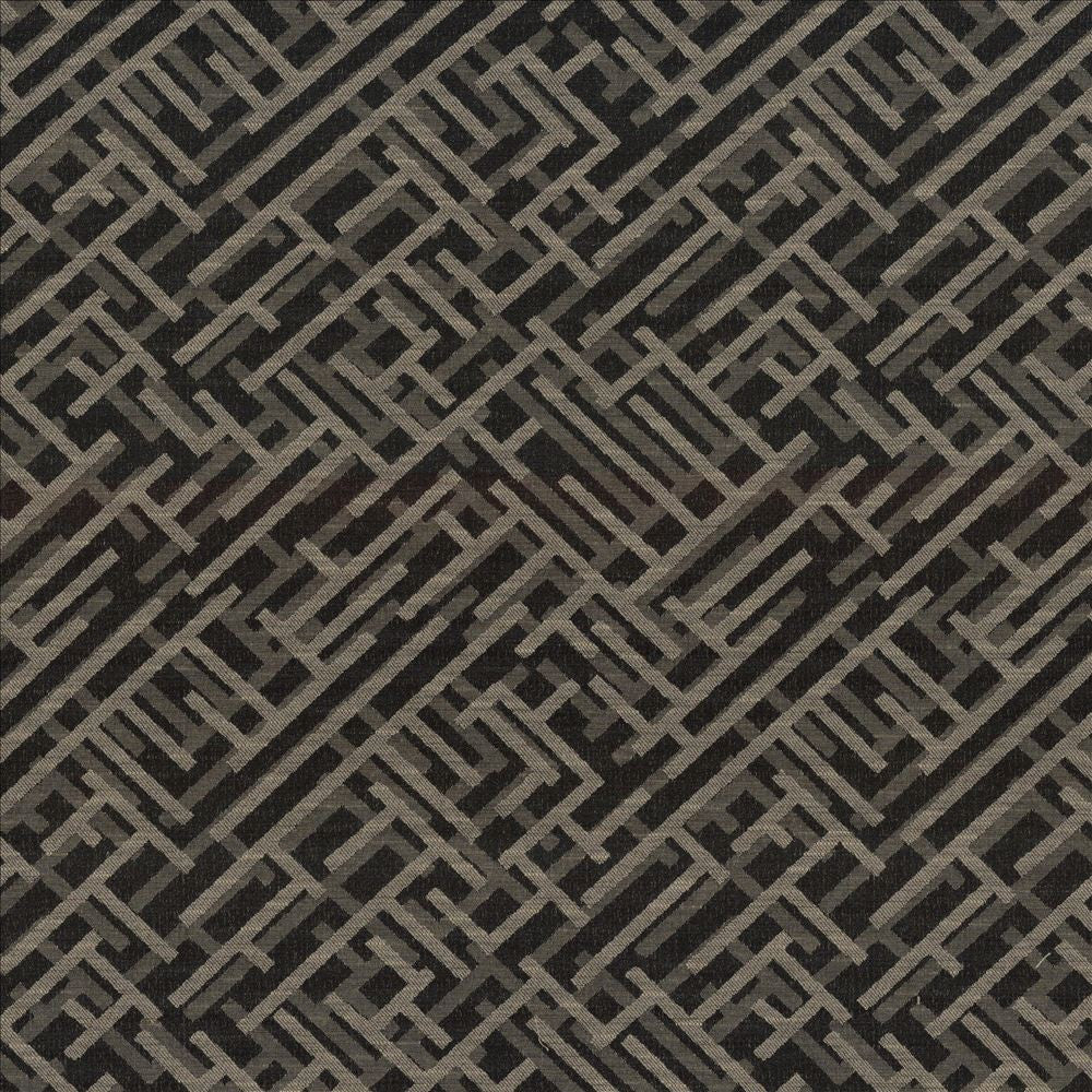 Zen Fret Tweed  by Kasmir Designer Fabric 5084 56% Polyester
34% Rayon
8% Cotton
2% Flax
 USA 9,000 Wyzenbeek Double Rubs Horizontal: 12 7/8 inches and Vertical: 12 6/8 inches 54  - Swanky Fabrics -